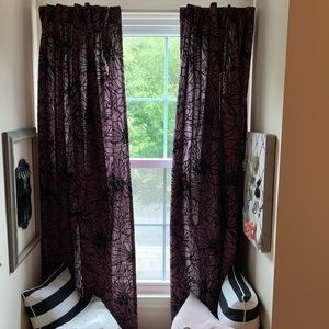Bed Bath and Beyond Flocked Curtain Panels